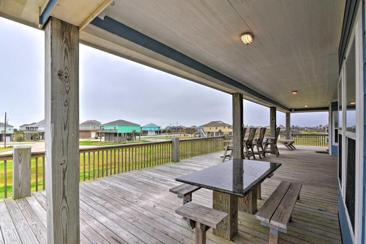 Coastal Port Bolivar Home - Walk To Beach! Exteriér fotografie